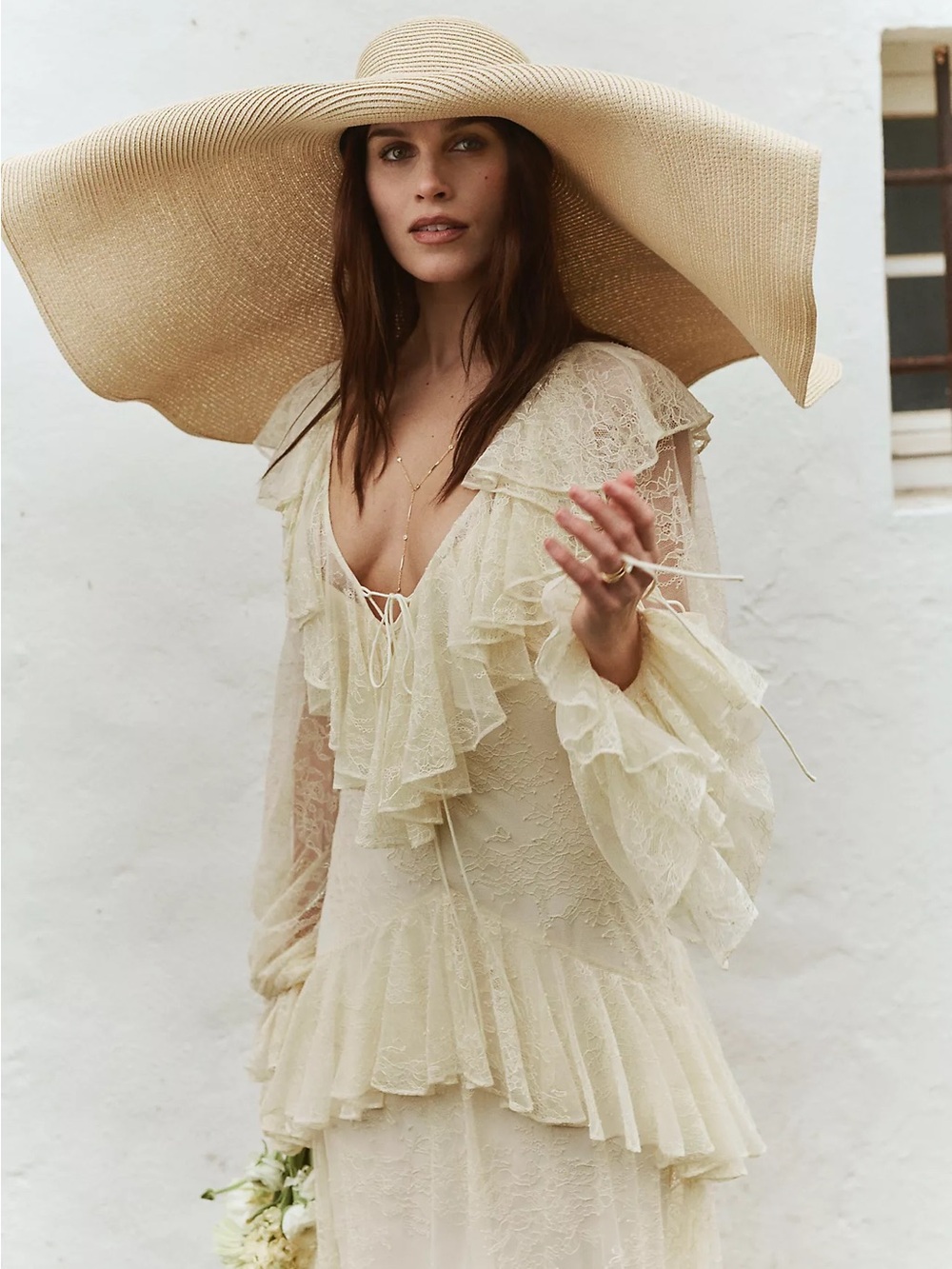 NWT Anthropologie oversized sun hat